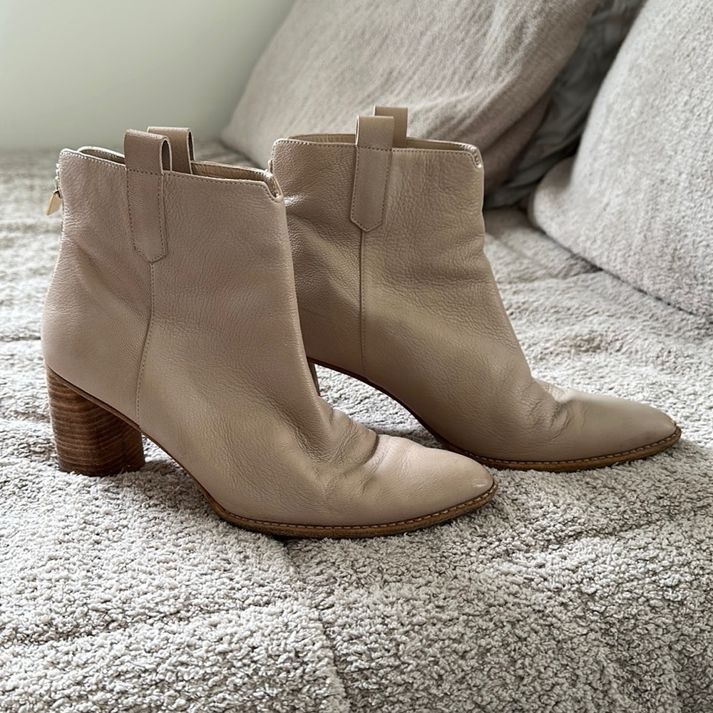 Taupe Stuart Weitzman Booties - image 1